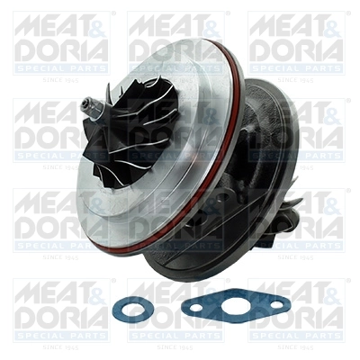 Core assembly, turbocharger